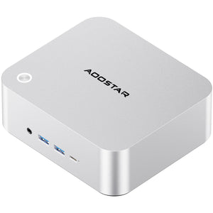 Aoostar Maco 6850H Mini Pc, Amd Ryzen 7 Pro 6850H, 24Gb Lpddr5, No Ssd Hdmi+Dp+Usb4, Wifi 6, 2.5g Lan, for Windows