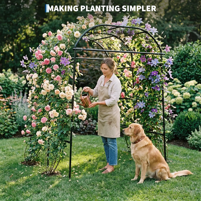 Metal Cucumber Arch Trellis — product image