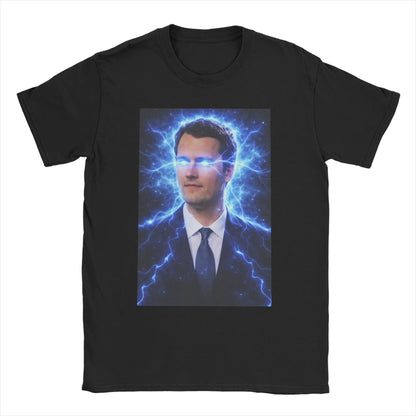 Men Women T-Shirts ICharlie Charlie Kirk Meme Amazing Pure Cotton Tees Short Sleeve T Shirts Tops Graphic Printed Summer T Shirt