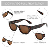 Zenottic Narrow Cat-Eye Sunglasses — view 6