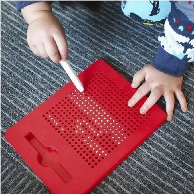 Magnetic Steel-Bead Drawing Board — product image