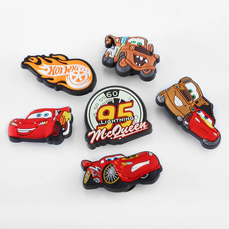 Lightning Mcqueen Outdoor Beach Holey Shoes Cartoon Slippers Men Sandals Casual Ankle-Wrap Eva Car Flip Flops Shoes