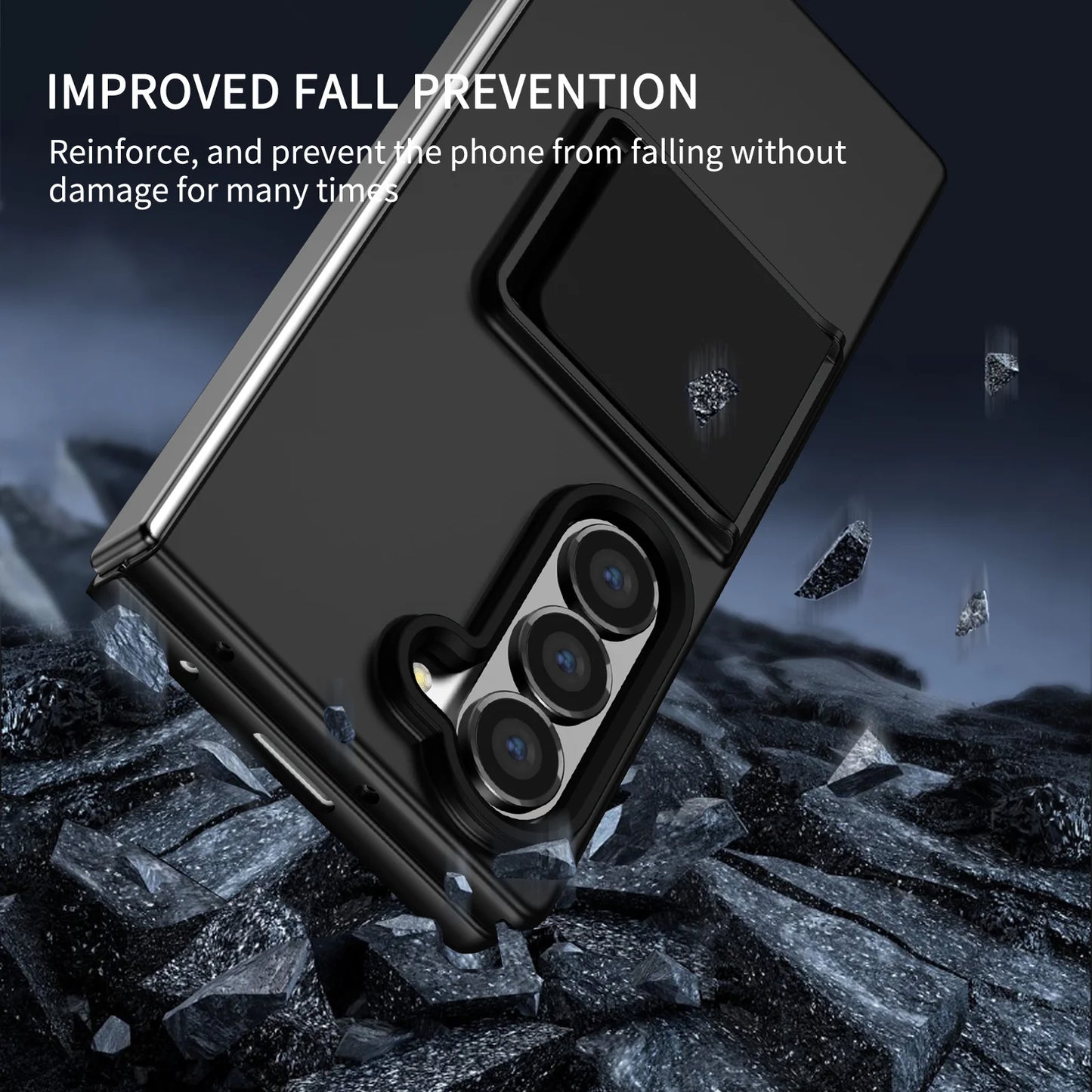 Mobile Phone Accessories Case for Samsung Galaxy Z Fold7 5G Fold6 Fold 7 6 5 3 4 Fold4 Fold5 Fold3 Hard Folding Cover Funda