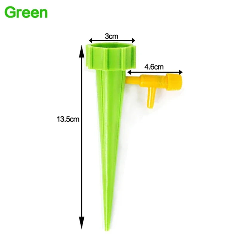 Automatic Drip Irrigation Watering System Plant Dripper Spike Kits Garden Self Watering Planter Insert Plant Watering Devices