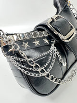 Y2K Rivet Chain Shoulder Bag — view 3