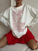 Graphic Crewneck Sweatshirt