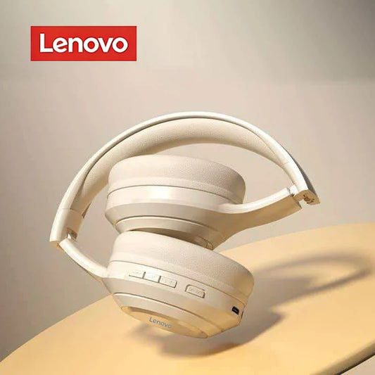 Lenovo Original Bluetooth 5.3 Earphones Over-ear Foldable Computer Wireless Headphones Gaming Headset 360° Stereo Sound Headset