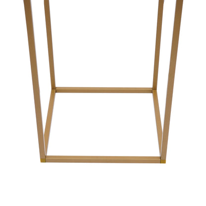 4Pcs Tall Gold Wedding Backdrop Flower Vase Stand Metal Table Centerpieces Decor Floral Arrangement for Party Home Decor