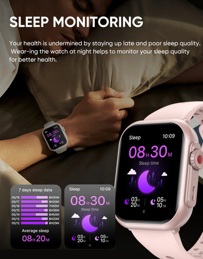 2026 Fashion Women Watch Ultra2 SE Smart Watches 1000mAh 1.85"AMOLED Full Touch Screen BT Call Smartwatch For Android IOS Ladies