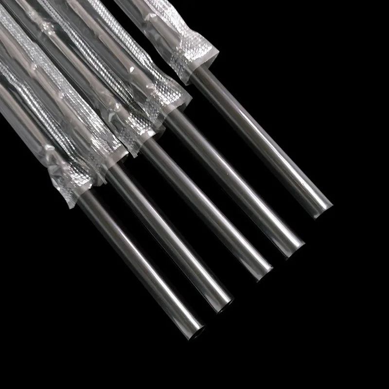 50PCS Black Reusable Straws Set, Heavy Duty for Thick Smoothies, Home/Kitchen/Bar Tool