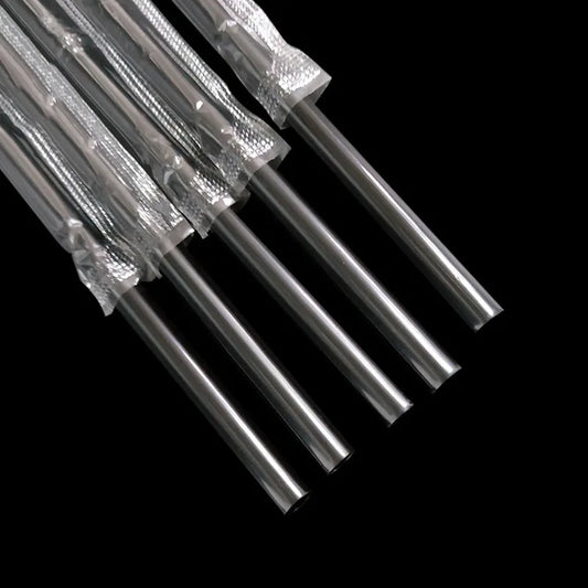 50PCS Black Reusable Straws Set, Heavy Duty for Thick Smoothies, Home/Kitchen/Bar Tool