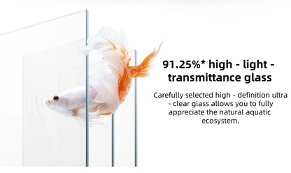 Xiaomi Mijia Smart Desktop Aquarium 10L Smart Fish Tank  App Control Feeding Pro Filtration Mi Home Compatible No Assembly