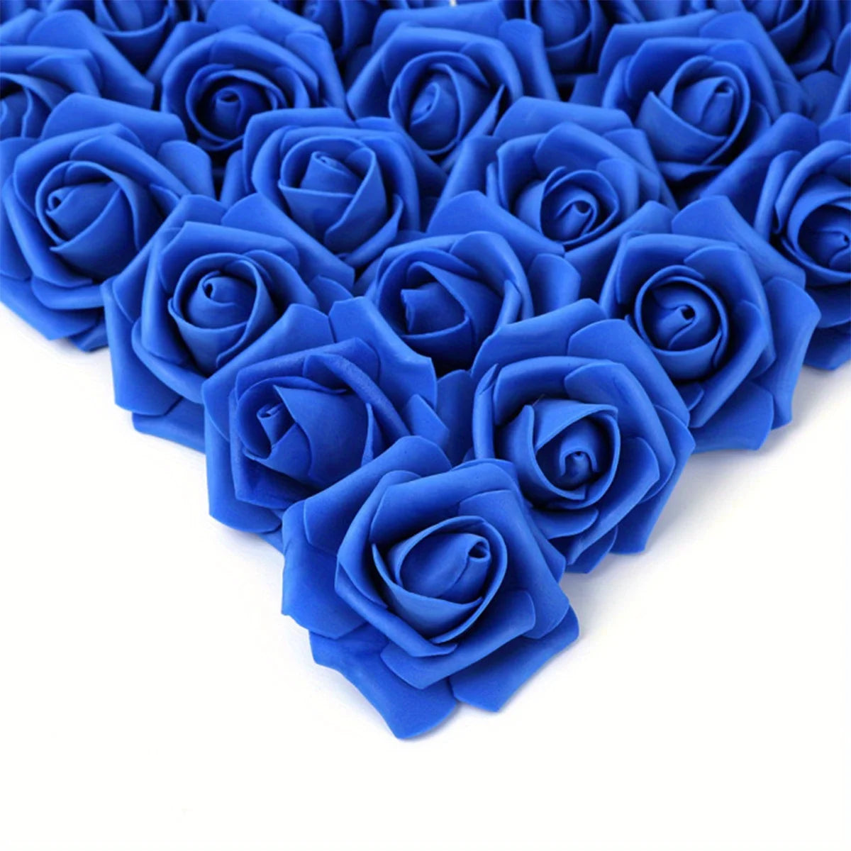 100PCS Artificial Rose Flower Heads, Real Looking Foam Roses for DIY Wedding Baby Shower Centerpieces Party Home Decorations