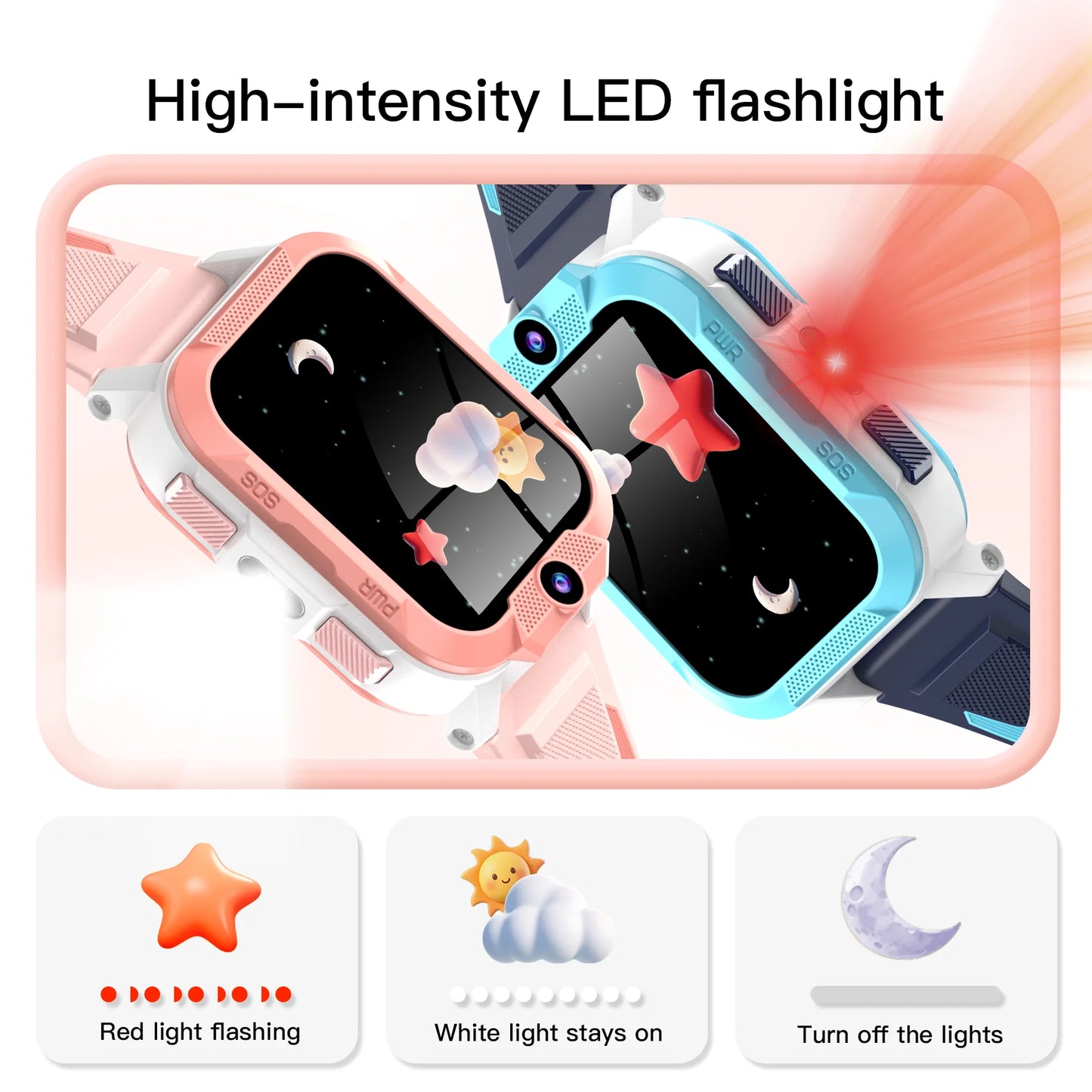 New Z40Pro Kids Smart Watch Waterproof Video Monitor Tracker 4G Call Watch SOS GPS Location Digital Watches for Chirdren's Gift
