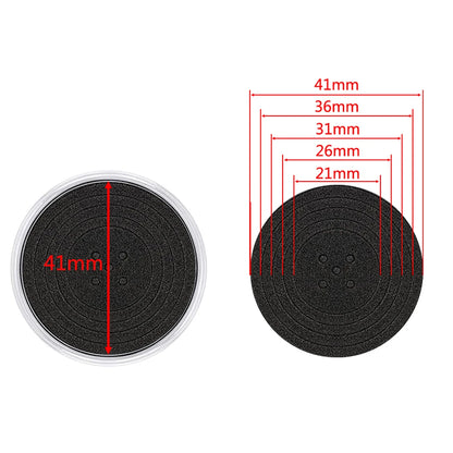 60Pcs 41mm Coin Capsules with Black Gaskets and a Storage Organizer Box for 5 Sizes (21/26/31/36/41mm) Coins Collection Holder