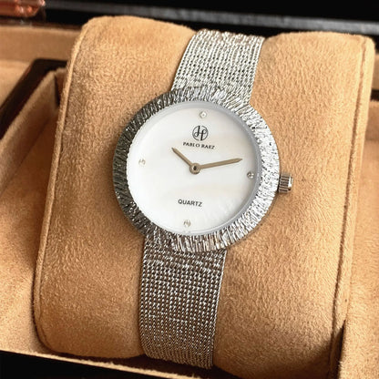 Brand Watch Fashion Beimu Face Women's Watches Waterproof Milan Strap Adjustable Female Quartz Wristwatches Free Box  gift