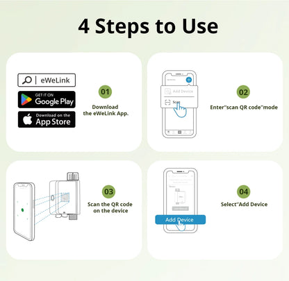 SONOFF SWV Zigbee Smart Water Valve IP55 Automatic Irrigation Easy Install Remote Control Time Schedule via eWeLink Alexa Google