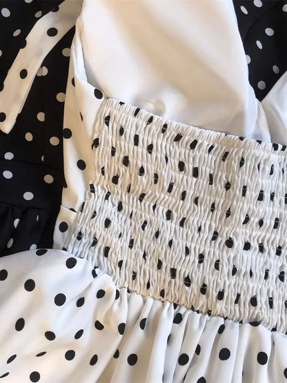 Backless Sexy Halter Beach Babydoll Crop Tops Women Polka Dots V Neck Sleeveless T Shirt Ruffles Basic Tees Not-Padded Pad