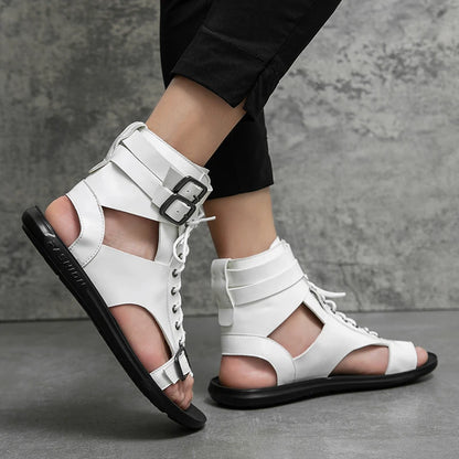 Men Trending Sandals Summer Outdoor Leisure Non-Slip Beach Luxury Sandals Fashion Breathable Brand Shoes Men Slippers
