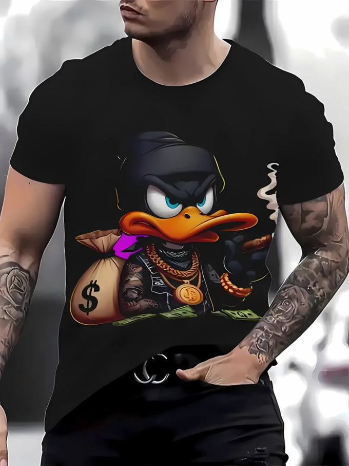Men's Cartoon Graphic T-Shirt — product image