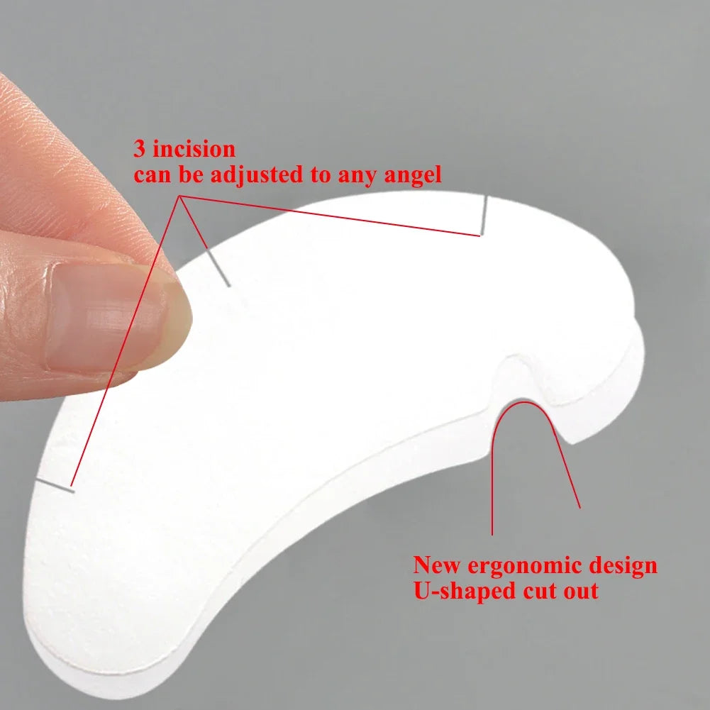 50/100pairs U Shape Eyelash Pads Grafted Lash Hydrogels Gel Patches Under Eye Pads for Eyelash ExtensionTips StickerMakeup Tools