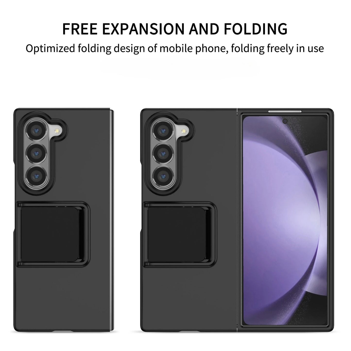 Mobile Phone Accessories Case for Samsung Galaxy Z Fold7 5G Fold6 Fold 7 6 5 3 4 Fold4 Fold5 Fold3 Hard Folding Cover Funda