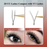 Nagaraku U-Shape YY Eyelash Extensions — view 4