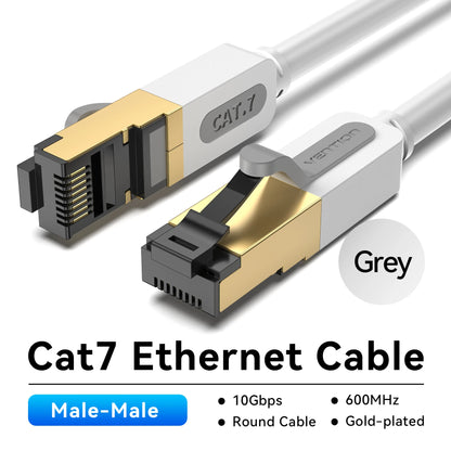 Vention Ethernet Cable RJ 45 Cat7 Lan Cable STP RJ45 Network Cable for Cat6 Compatible Patch Cord for Router Cat7 Ethernet Cable