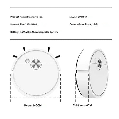 Xiaomi Model Sweeping Robot Automatic Home Mini Cleaning Machine USB Charging Smart Sweep Mop 5-In-1 Vacuum Cleaner New 2026