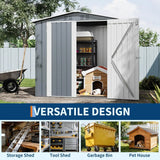 Metal Garden Storage Shed — view 7