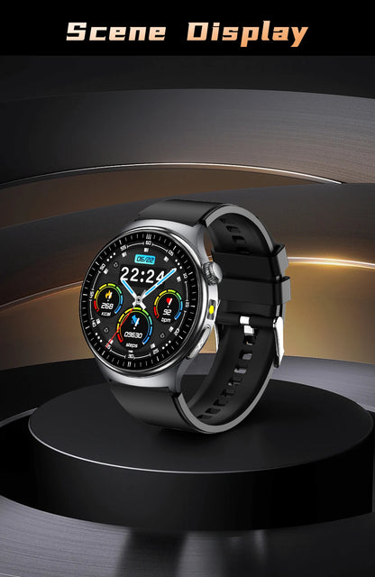 2026 New Accurate Diagnosis ECG Smart Watch Body Fat Blood oxygen BP Health Sport HD AMOLED Screen call Smart watch Men women