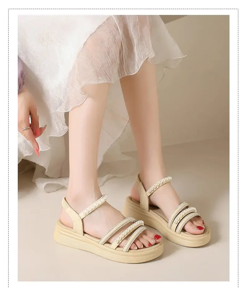 New Arrival Women's Sandals Slides Fashion Casual Ladies Breathable Non-slip Soft Sole Outdoor Beach Daily Home Shoes