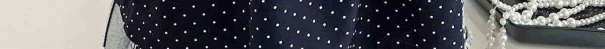 Polka Dot Babydoll Top Women Summer Sweet Korean Puff Short Sleeve Chiffon Blouse Square Neck Summer Vintage Youthful T-shirt