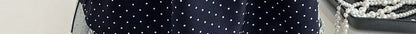 Polka Dot Babydoll Top Women Summer Sweet Korean Puff Short Sleeve Chiffon Blouse Square Neck Summer Vintage Youthful T-shirt