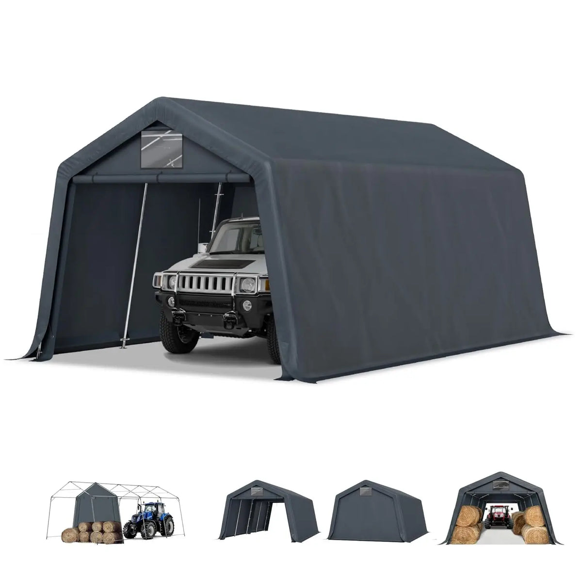 Portable Garage Carport Shelter — view 7