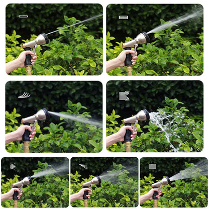 High Pressure Garden Water Hose Expandable Magic Flexible 2.5-30 Meters Sesame Granules Pipe Garden Farm Irrigation Car Wash Gun