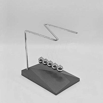 Motion Balance Machine Newtons Cradle Steel Balance Steel Balls Desktop Ornament Physics Science Pendulum Home Decoration