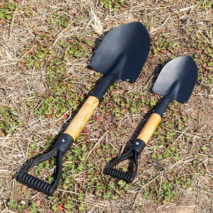 36/50.5cm Digging Shovel Manganese Steel Shovels Kids Trowel Waterproof Rustproof Garden Scoop for Outdoor Beach Camping