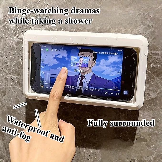 Wall-Mounted Shower Phone Holder — product image