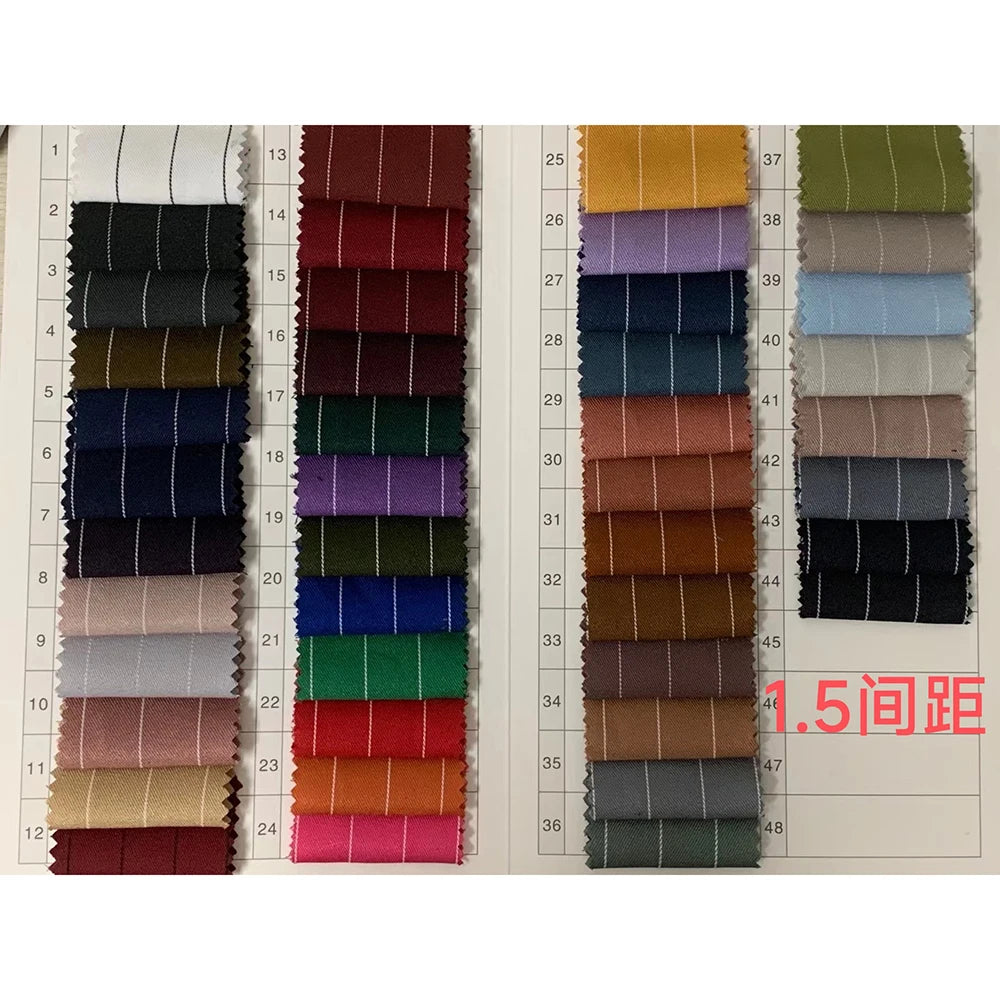 Men's Striped Double Breasted Suit Set Fashion Peak Lapel Formal Outfits 2 Piece Wedding Business Events Casual Male Suit