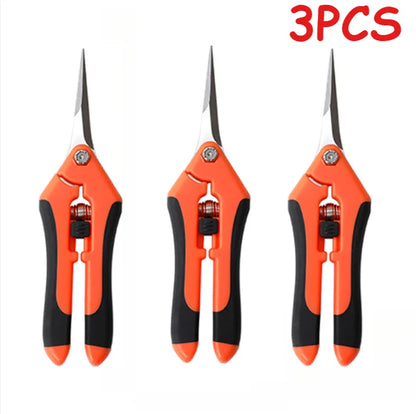 Metal Pruning Scissors Multi Purpose Hand Tool for Garden Grafting Bonsai Fruit Picking Weed Cutting and Daily Household Use
