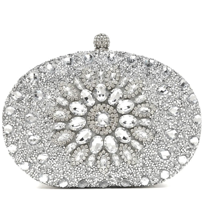 Rhinestone Evening Clutch — view 1