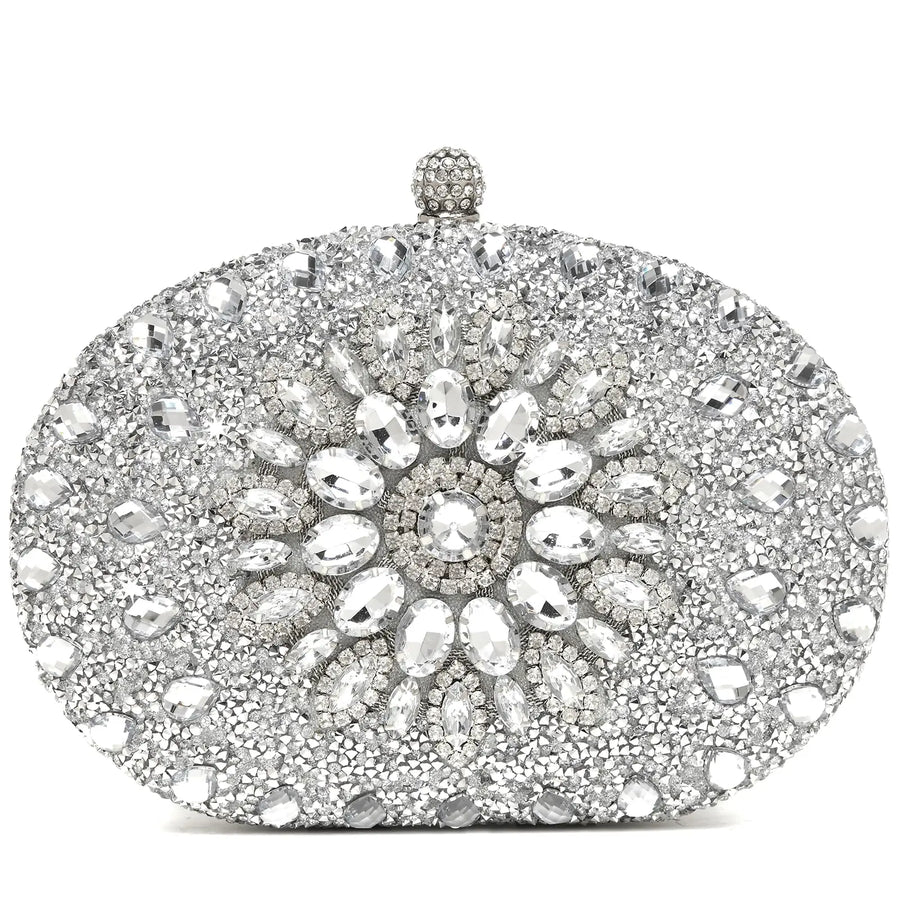 Rhinestone Evening Clutch — view 1