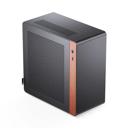 JONSBO NV10 Chassis ITX MINI Full Aluminum Mesh Breathable Support 1U FLEX Power Supply Standing or Lying Desktop Computer Case