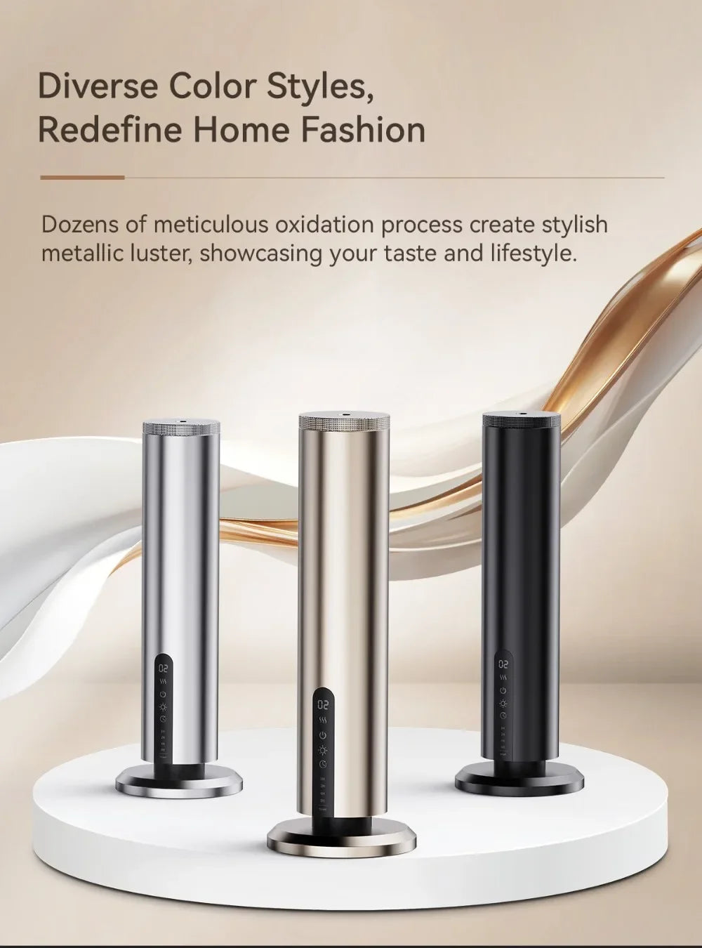 Home Intelligent Aroma Essential Oil Diffuser Aroma Diffuser Machine APP Control Big Coverage Electric Smell for Hotel