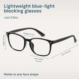 Gaoye Rectangular Screen Glasses