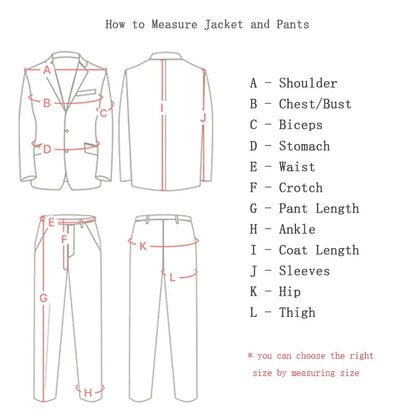 Champagne mens Tuxedo Wedding Suits For Men Bespoke Groom Wear Formal Fashion Men Suit Prom Party Blazer+Pants+Vest