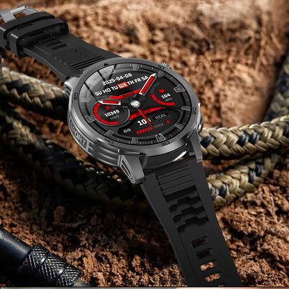 2026 New  Outdoor Smart Watch 1.85inch AMOLED 1000mAh Large Battery 5ATM Waterproof Voice Call Sports Men Fitness Bracelet