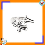 Cross Design Open Ring — view 4