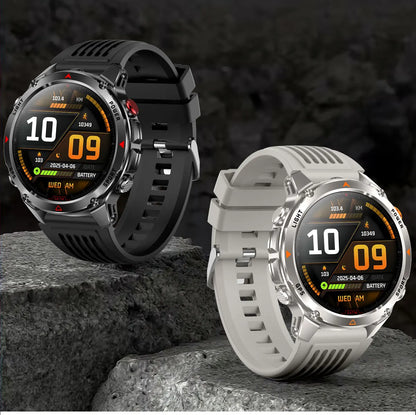 HT37 T-Rex 3 Pro Military GPS Smart Watch Waterproof Dual-band GNSS Compass Altimeter Swim 170 Sports Mode Watch with Flashlight